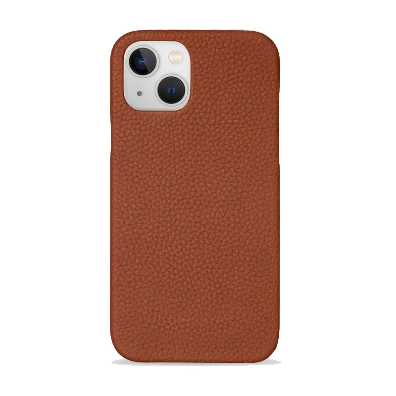 Capa Couro iPhone 13 Pro Max Marrom – infinito loja